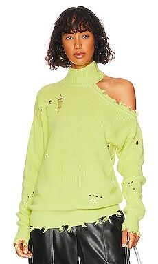 Lovers and Friends Arlington Sweater in Lime from Revolve.com | Revolve Clothing (Global)