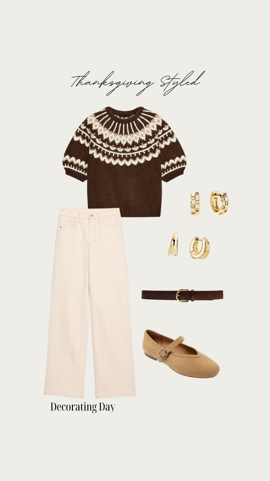 The perfect comfy yet stylish outfit for decorating! Love the short sleeve sweater!

#LTKHoliday #LTKStyleTip #LTKSeasonal