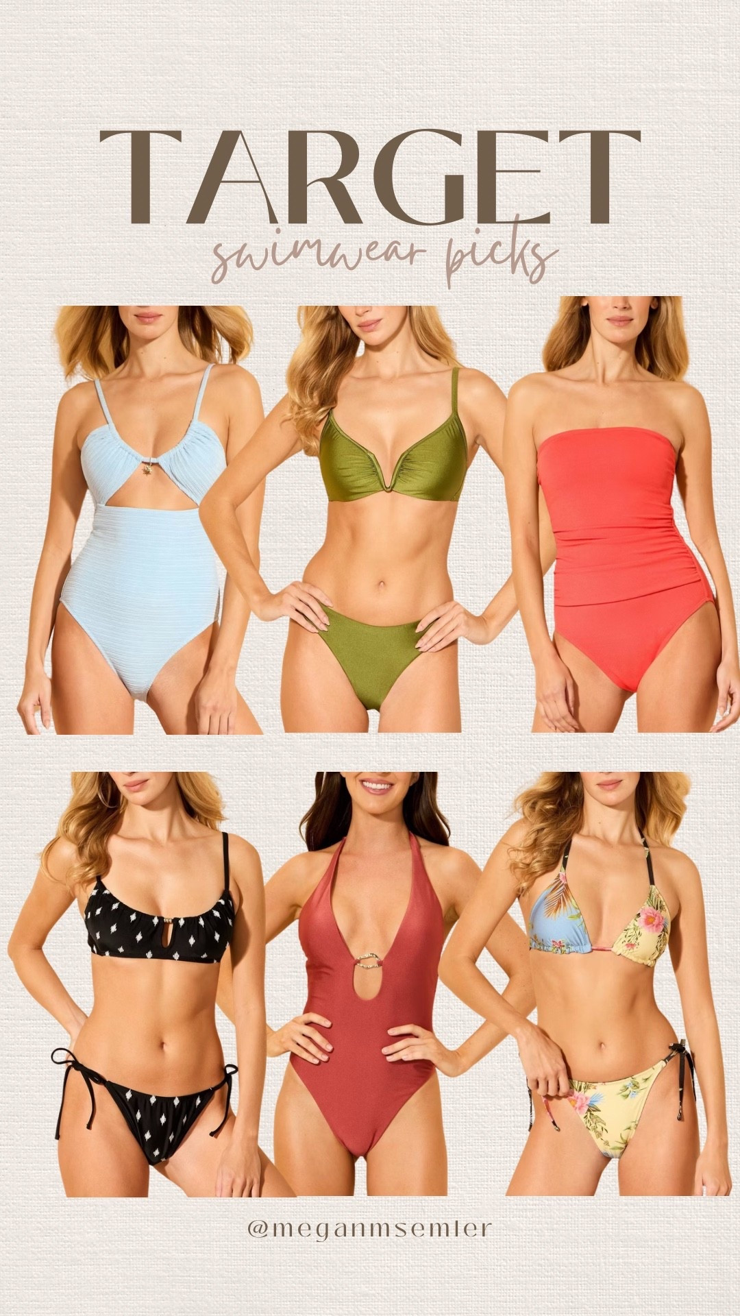 Target swimwear picks 

#LTKSeasonal #LTKFindsUnder100 #LTKootd