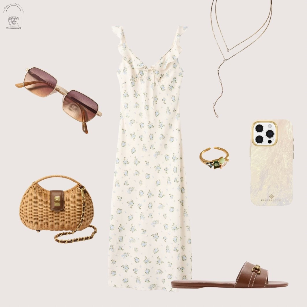 simple dress and slides for summer 🌼

#LTKootd #LTKSaleAlert #LTKSeasonal