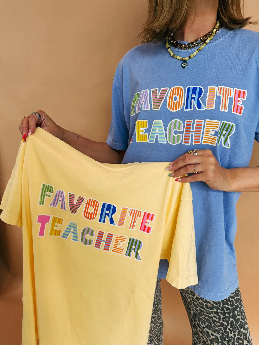 ETTA OG | favorite teacher graphic tee - choose color | Etsy (Global)