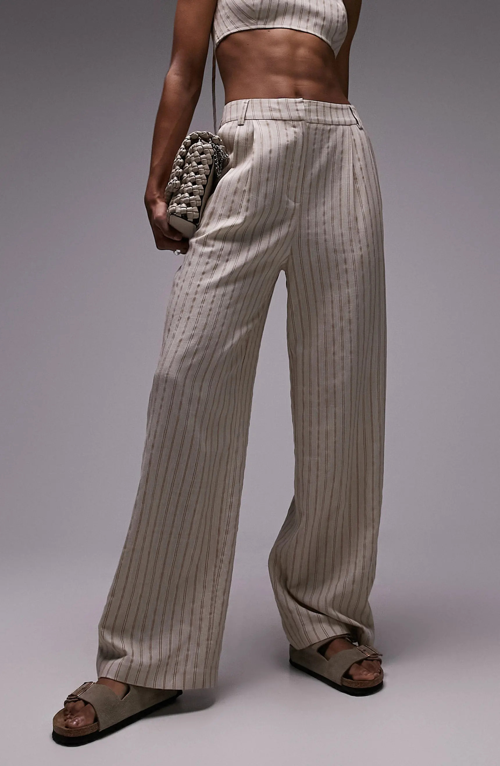 Stripe Wide Leg Pants | Nordstrom