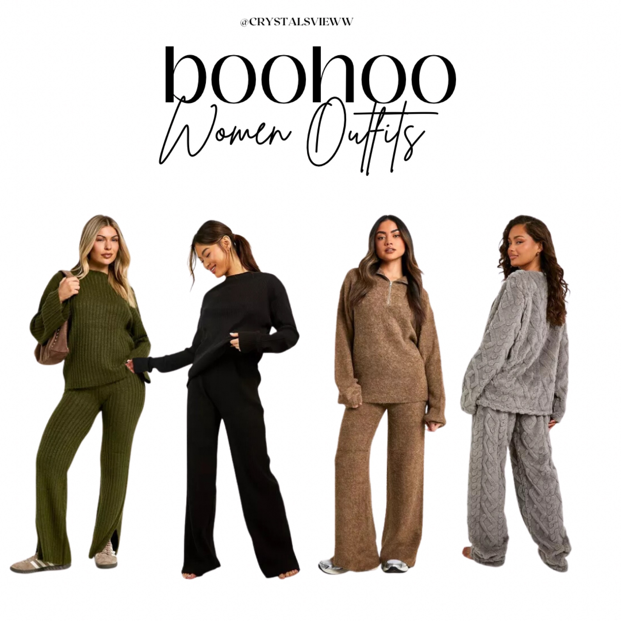Cozy women attire ✨🤍

Loungewear, comfy outfits, boohoo outfits 

#LTKStyleTip
