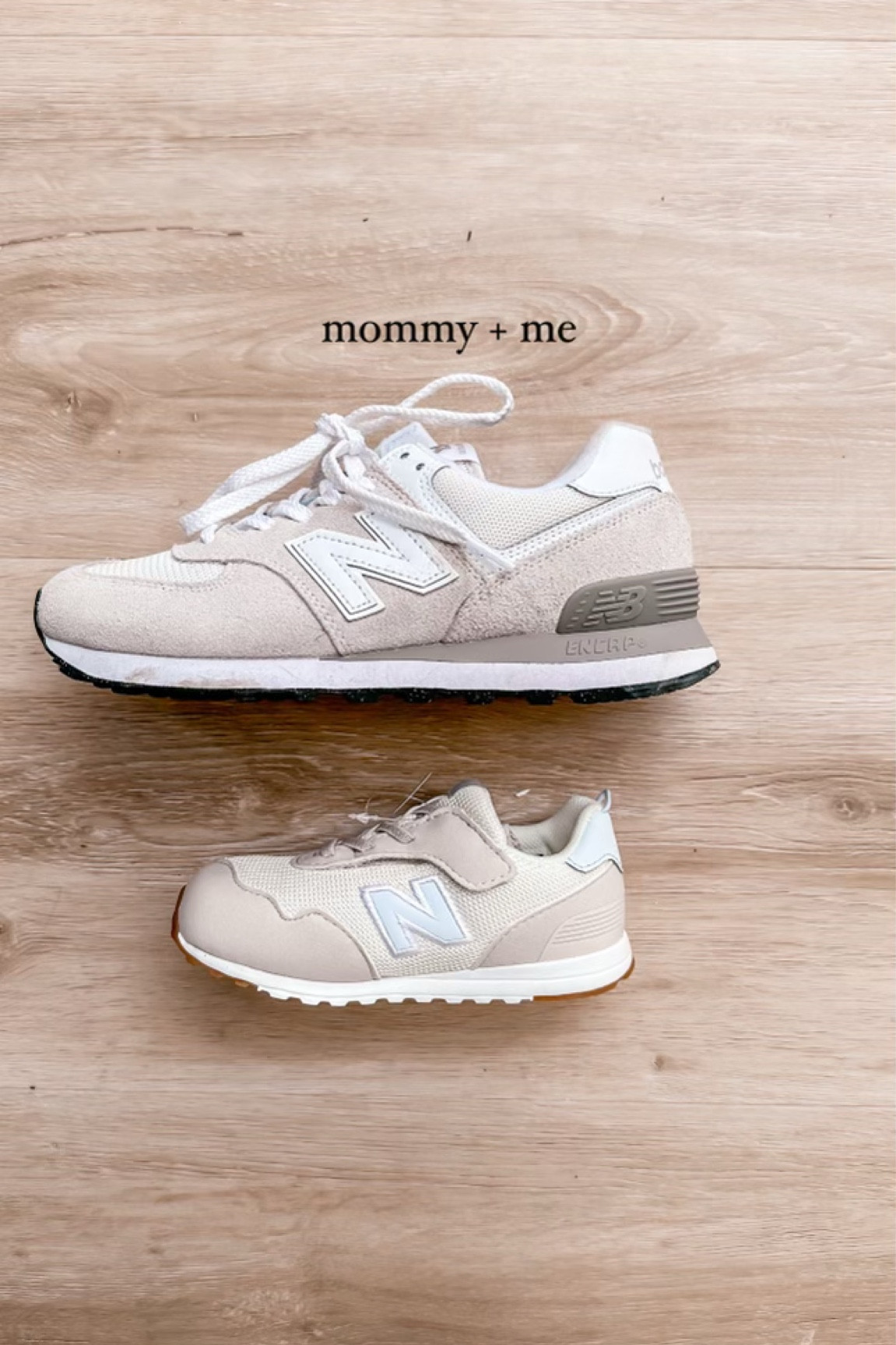 Mommy & Me New Balance Sneakers. Toddler shoes are wide.

#LTKkids #LTKshoecrush