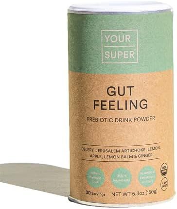 Your Super Gut Feeling Superfood Powder - Instant Celery Drink Powder, Prebiotics for Gut Health - C | Amazon (US)