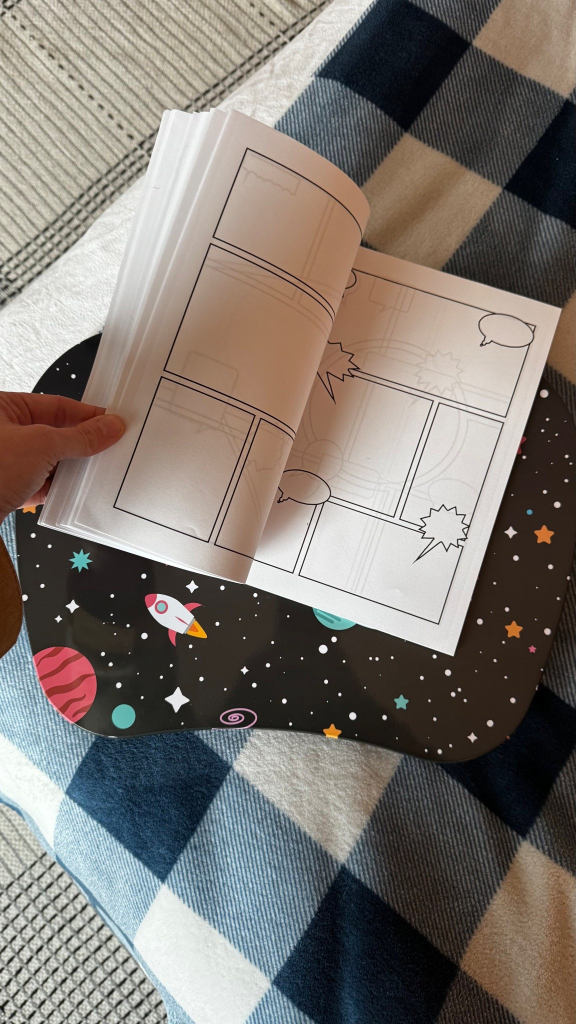 My kids love comics, and these blank comic books are so cool! We also got a lap desk for them so they can create in comfort. ❤️

#LTKSeasonal #LTKmomlife #LTKKids