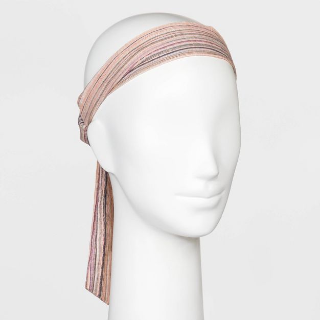 Plaid Tie Headwrap - Universal Thread™ | Target