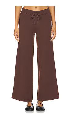 525 Miranda Wide Leg Pant in Shaved Chocolate from Revolve.com | Revolve Clothing (Global)
