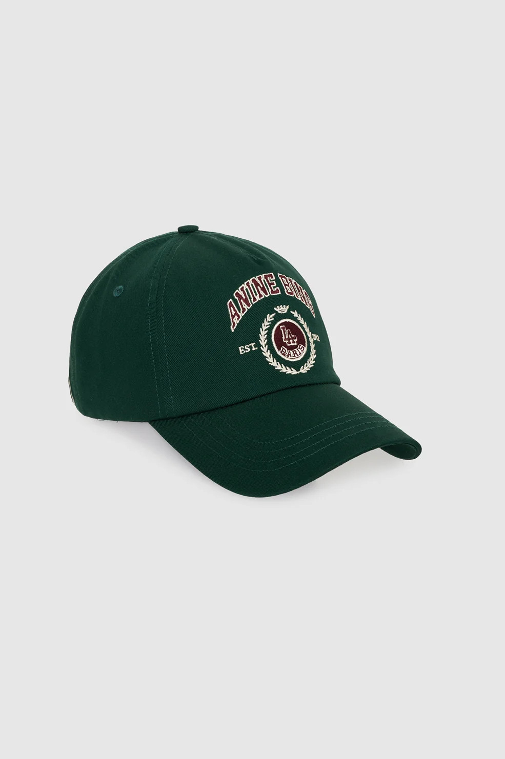 Jeremy Baseball Cap Collegiate - Deep Emerald | Anine Bing