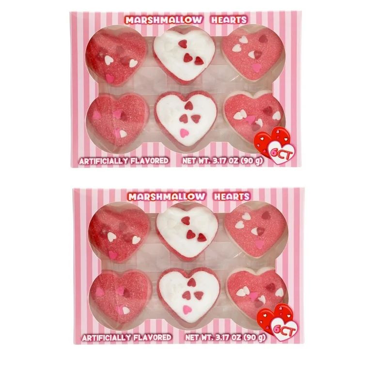 CGT Valentine's Day Marshmallow Hearts Candy Snack Holidays Party Favor Fruit Cups Desserts Craft... | Walmart (US)