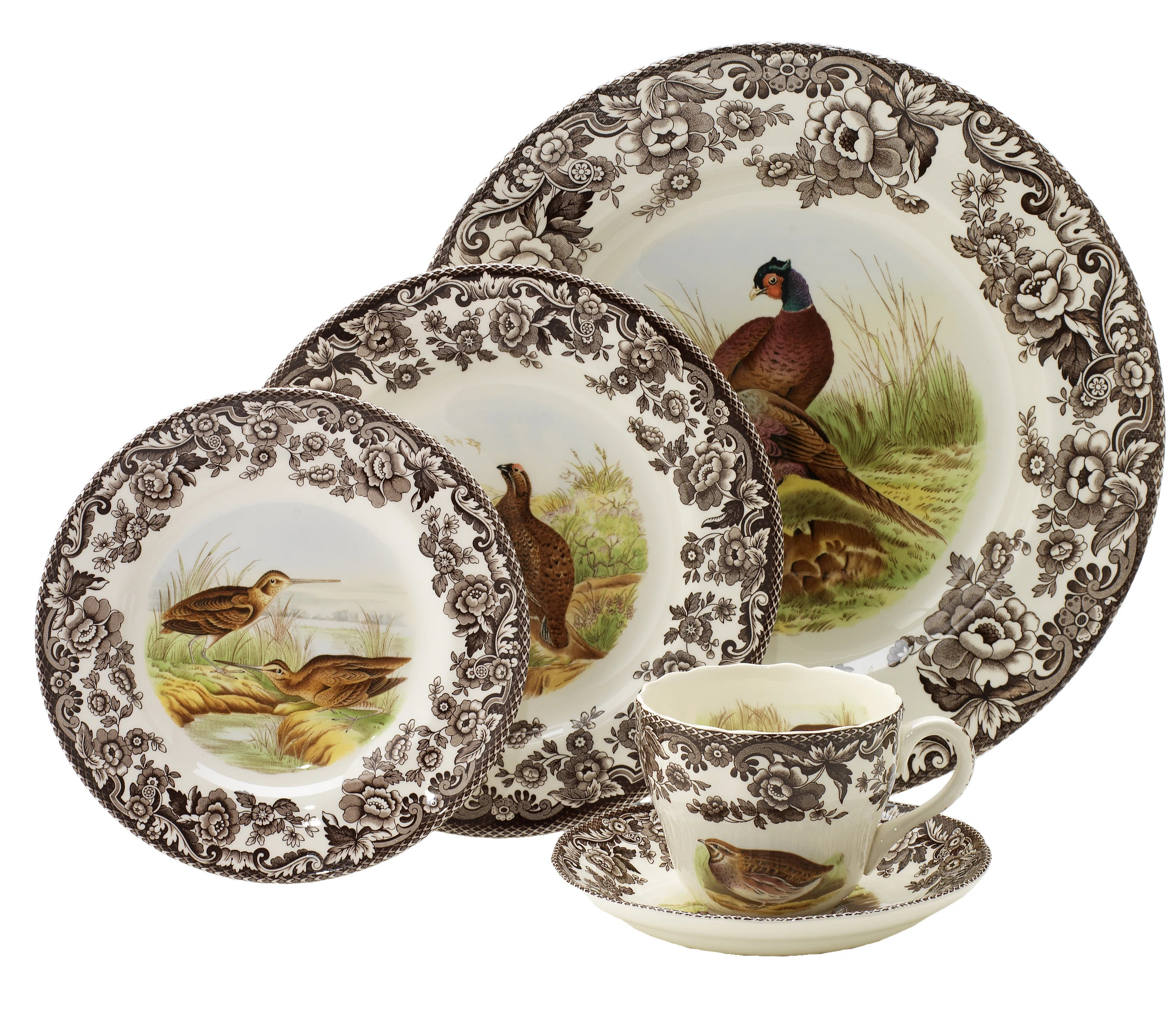 Spode Woodland 5-Pc Place Setting & Reviews | Wayfair | Wayfair North America