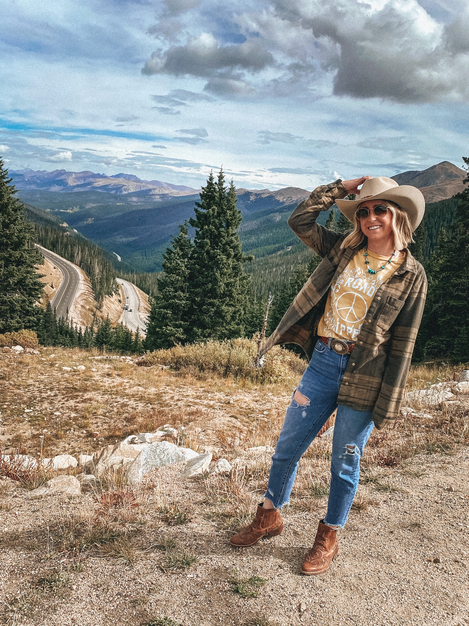 Road tripper tee is on sale at Vici for St. Patrick’s day ☘️ $17
Travel outfit. Spring break. Country concert. Road trip. Western style. Cowboy boots. Festival.

#LTKFestival #LTKsalealert #LTKtravel