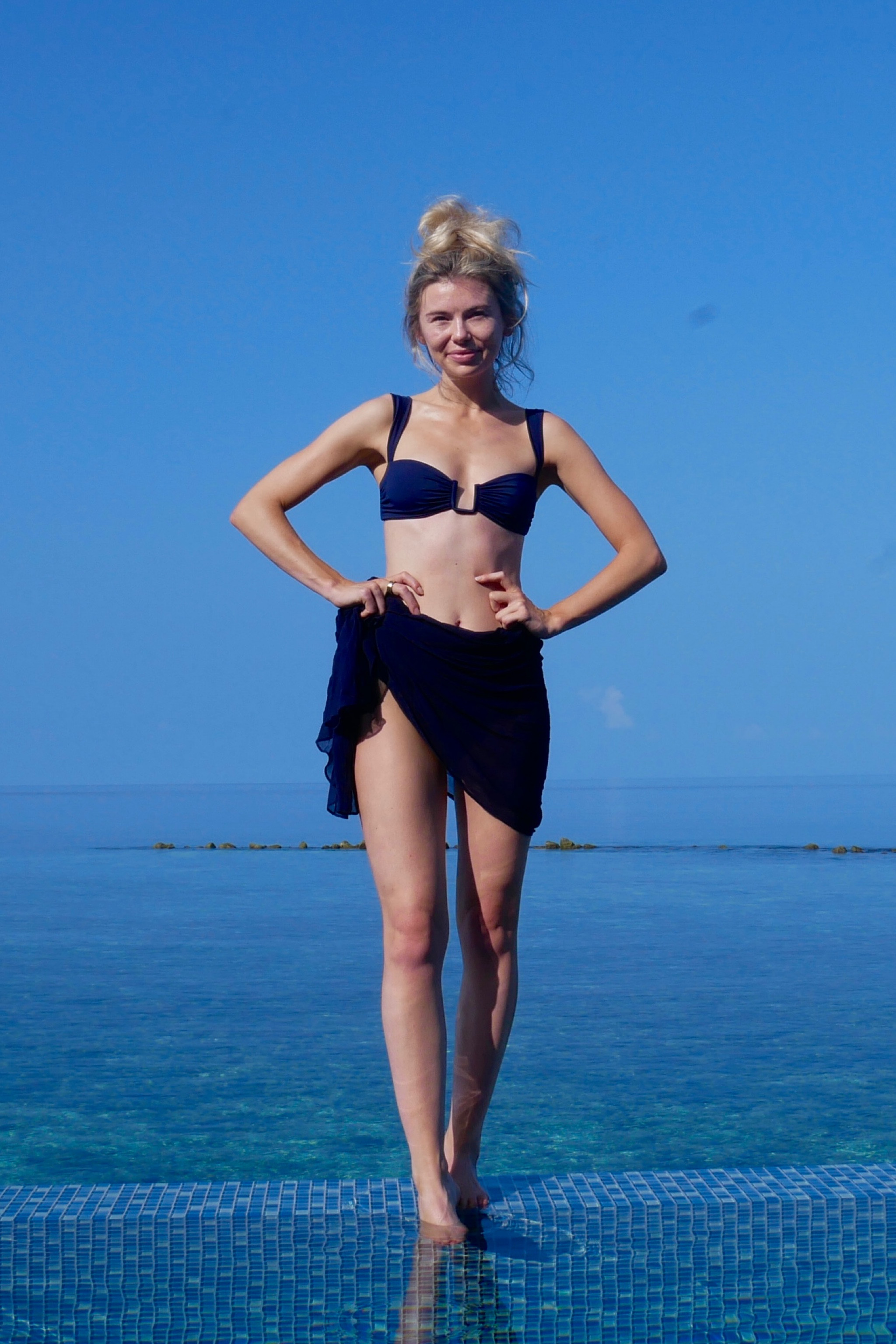 Black bikini, sarong, swimwear

#LTKswim #LTKSeasonal #LTKtravel