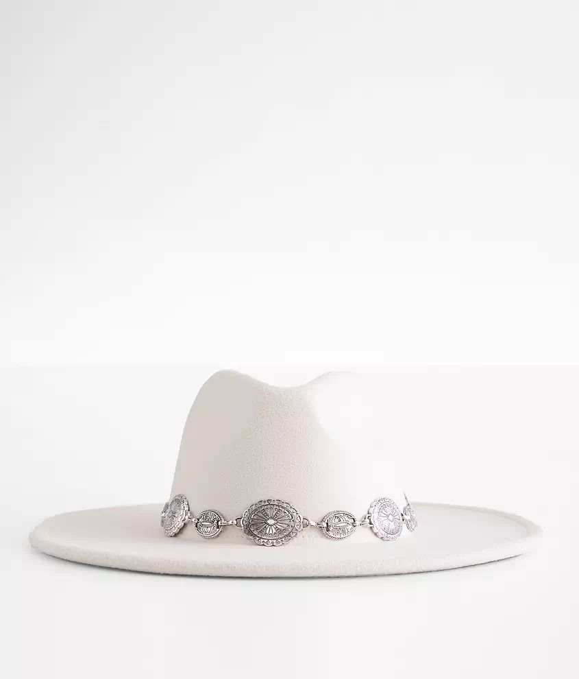 Concho Banded Panama Hat | Buckle