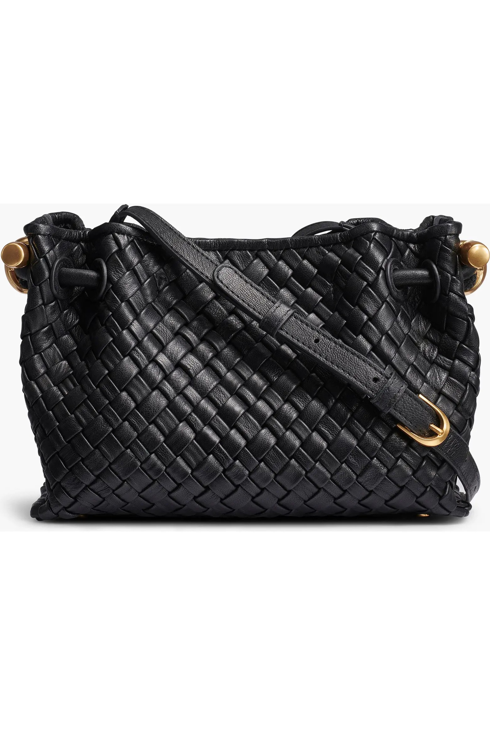 Cashmere Woven Leather Crossbody Bag (Women) | Nordstrom | Nordstrom