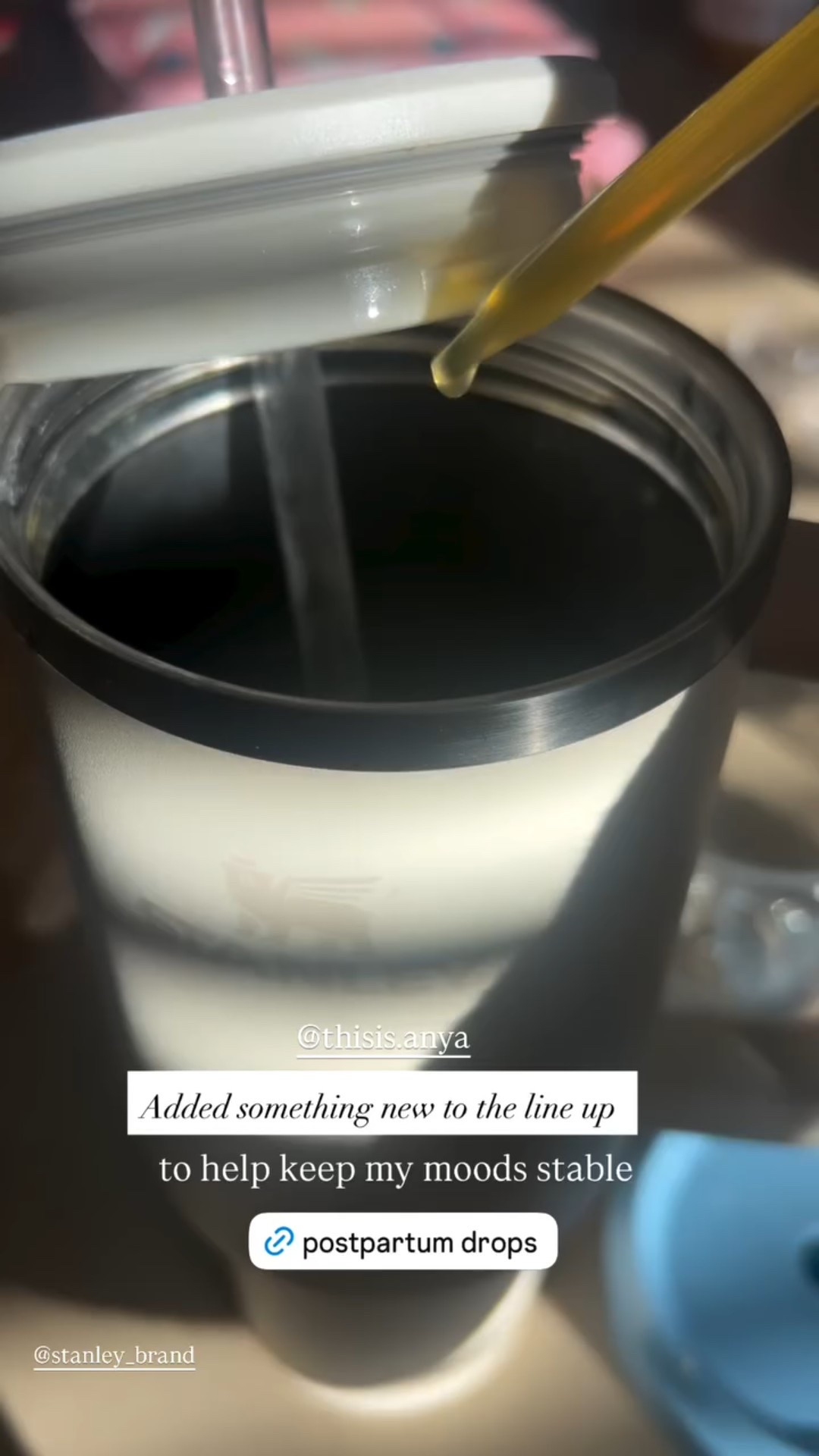 Added something new to the line up  to help keep my moods stable  @stanley_brand  @thisis.anya