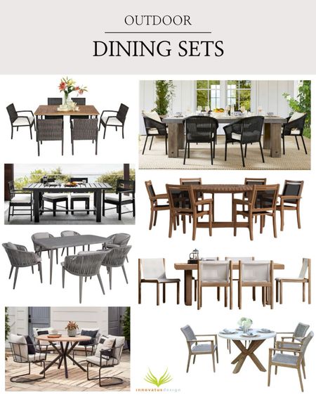 Do you plan to entertain this Spring and Summer season? Get ready with an Outdoor Dining Set upgrade! These are our favorite outdoor dining sets right now, and are super stylish yet practical too  

#LTKfamily #LTKhome #LTKSeasonal