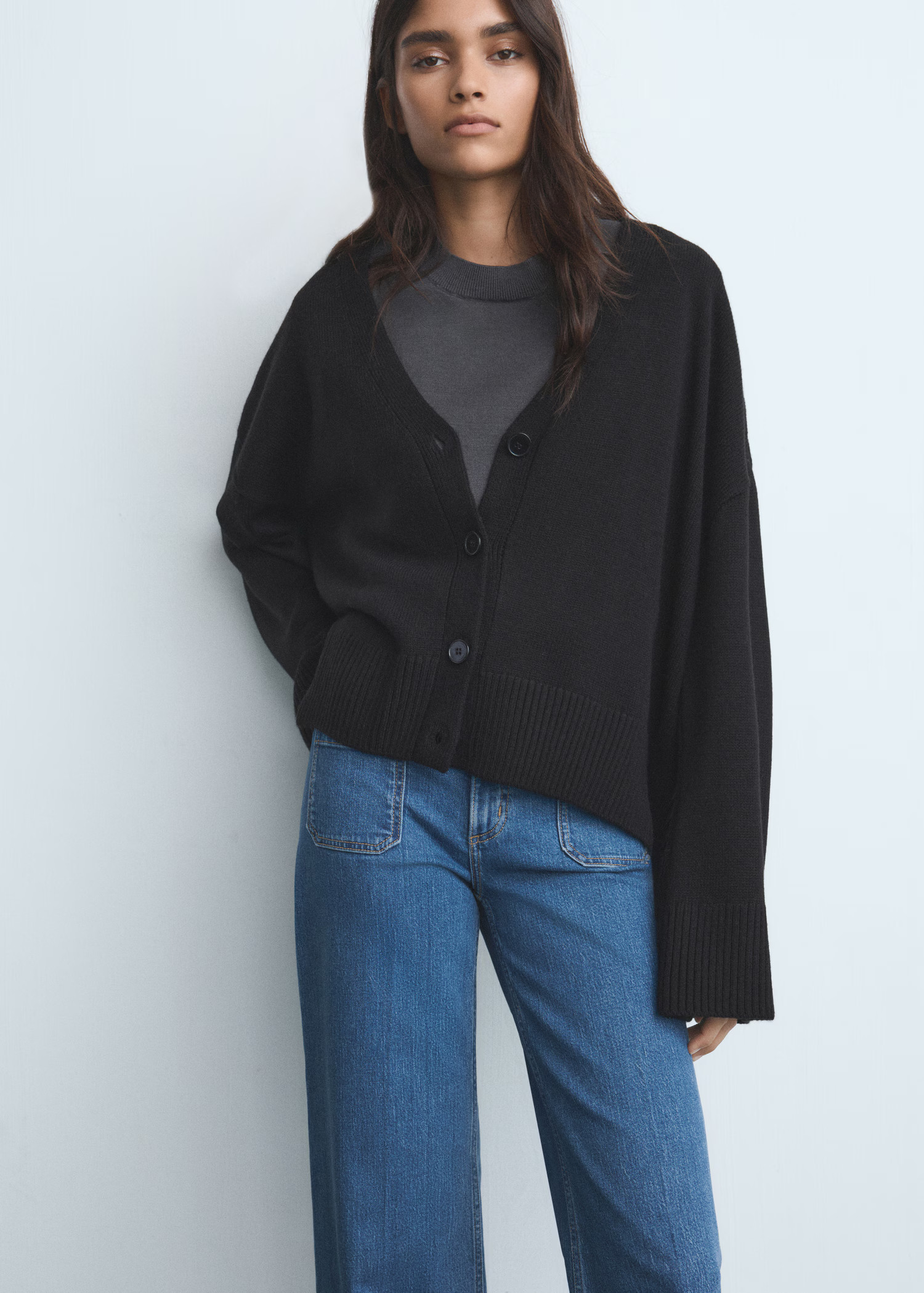 Wide-leg jeans with pockets - Women | MANGO USA | Mango (US/MX/AU)