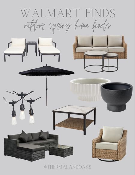 Outdoor spring patio finds

#LTKhome #LTKstyletip #LTKSeasonal