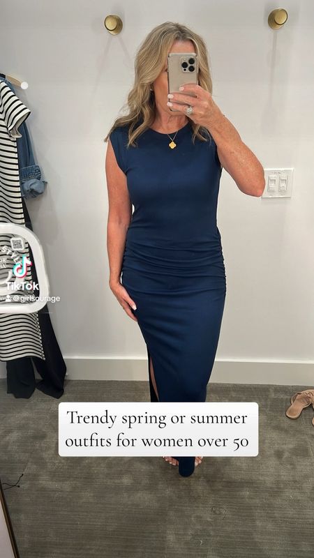 Spring or summer outfit ideas for women over 50, vacation outfits, resort wear, date night outfit, business casual, over 50 fashion, night out outfits for women over 40, stylish clothes for women over 50, fashion style over 50, spring outfits, Evereve

#LTKover40 #LTKSeasonal #LTKstyletip