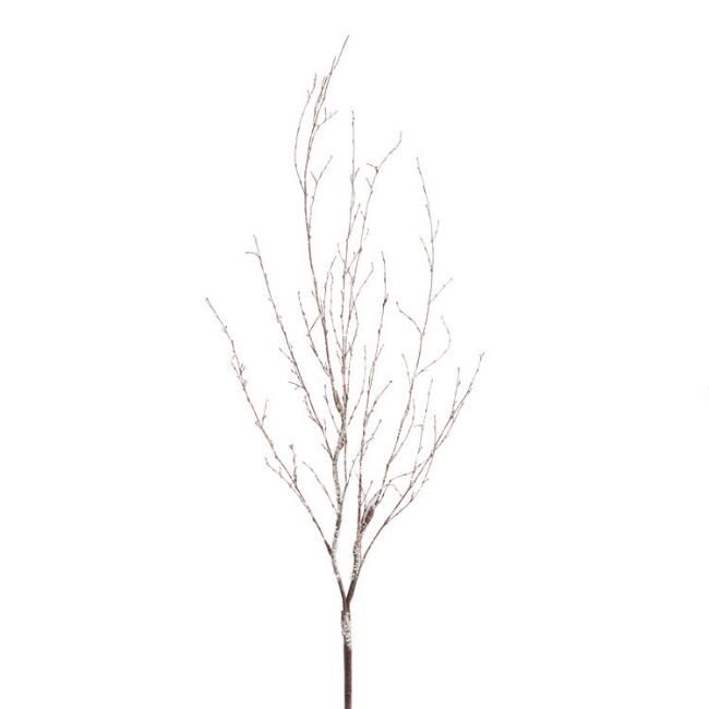Pier Place Frosted Bamboo Branch Decor | World Market