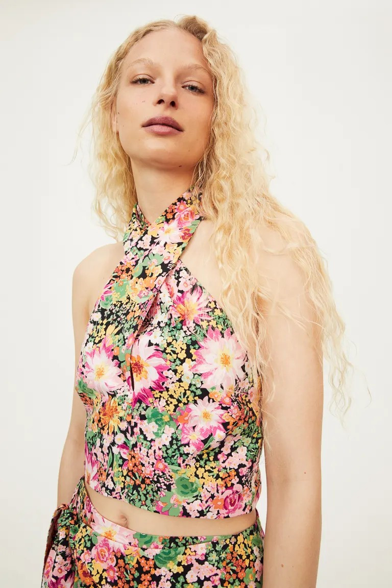 Halter Crop Top | H&M (US + CA)