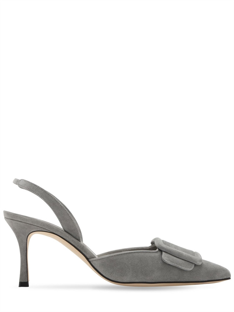 DÉCOLLETÉ "MAYSLI" IN CAMOSCIO 70MM | Luisaviaroma