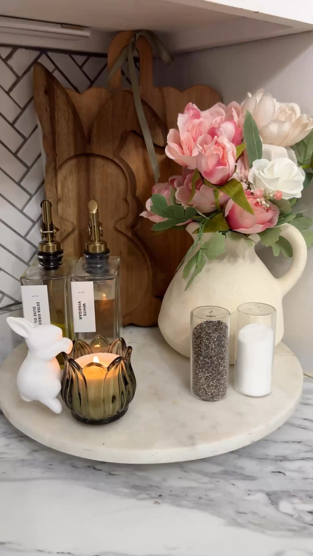 Spring touches in my kitchen 🌸🐰
A little bloom, a little bunny, and lots of cozy vibes.

Who is ready for Spring?? 🌸🌸


#springdecor
#springkitchen
#kitchendecor
#springhome
#easterdecor
#kitchenstyling
#neutraldecor
#cozykitchen
#homesweethome
#homedecorideas
#seasonaldecor
#springvibes
#kitcheninspo
#decorinspiration
#simplehomestyle

#LTKSpringSale #LTKSeasonal #LTKHome