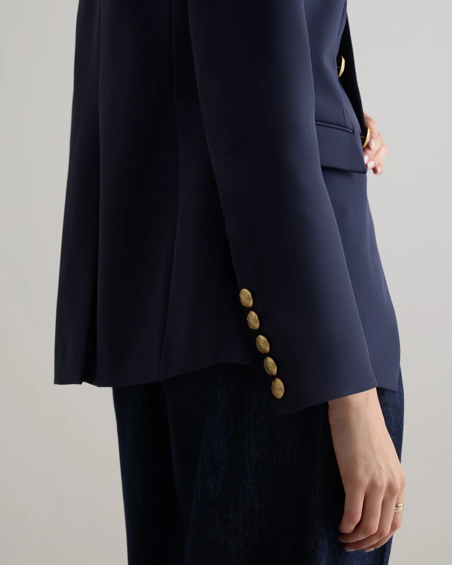 Scuba Captain's Convertible Blazer in Deep Navy | Quince