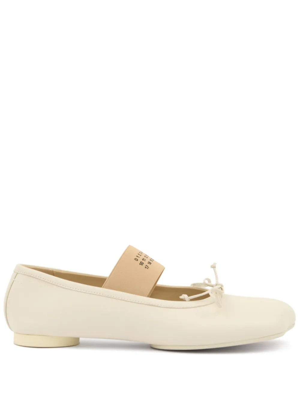 MM6 Maison Margiela Anatomic Ballerinas Shoes | Neutrals | FARFETCH TW | Farfetch (CN)