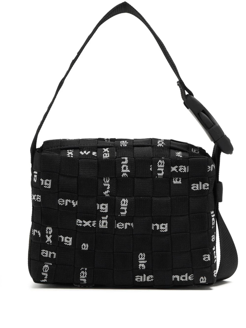 Alexander Wang interwoven-design logo-jacquard Shoulder Bag - Farfetch | Farfetch Global