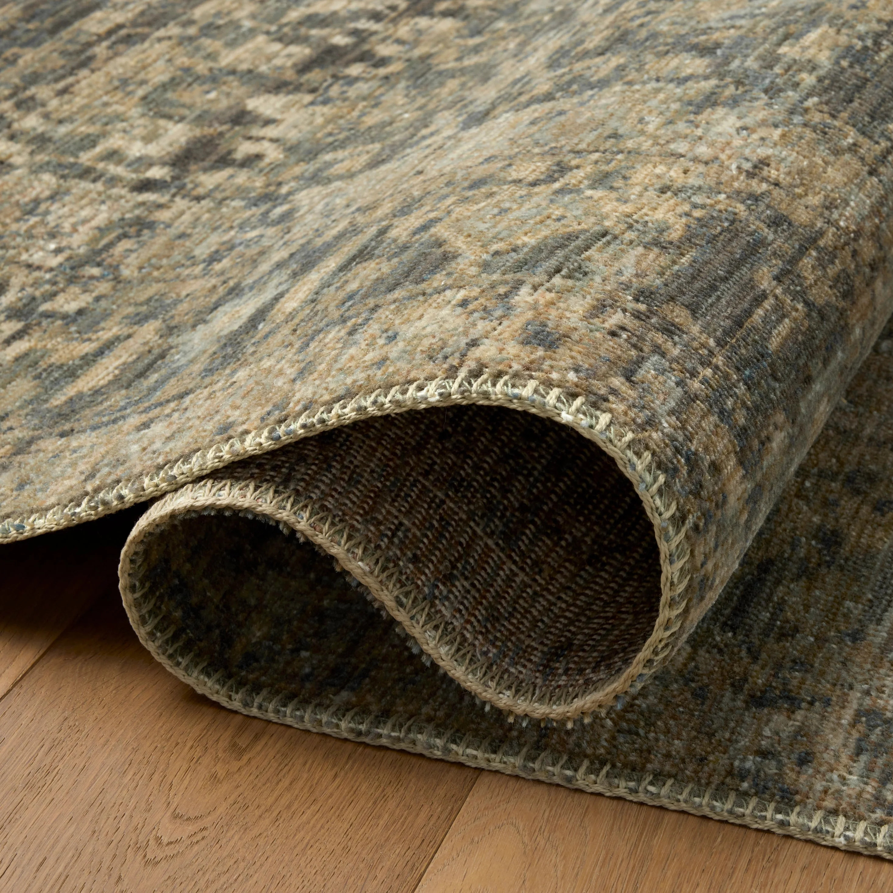 Hillcrest Indigo Sand Rug | Magnolia