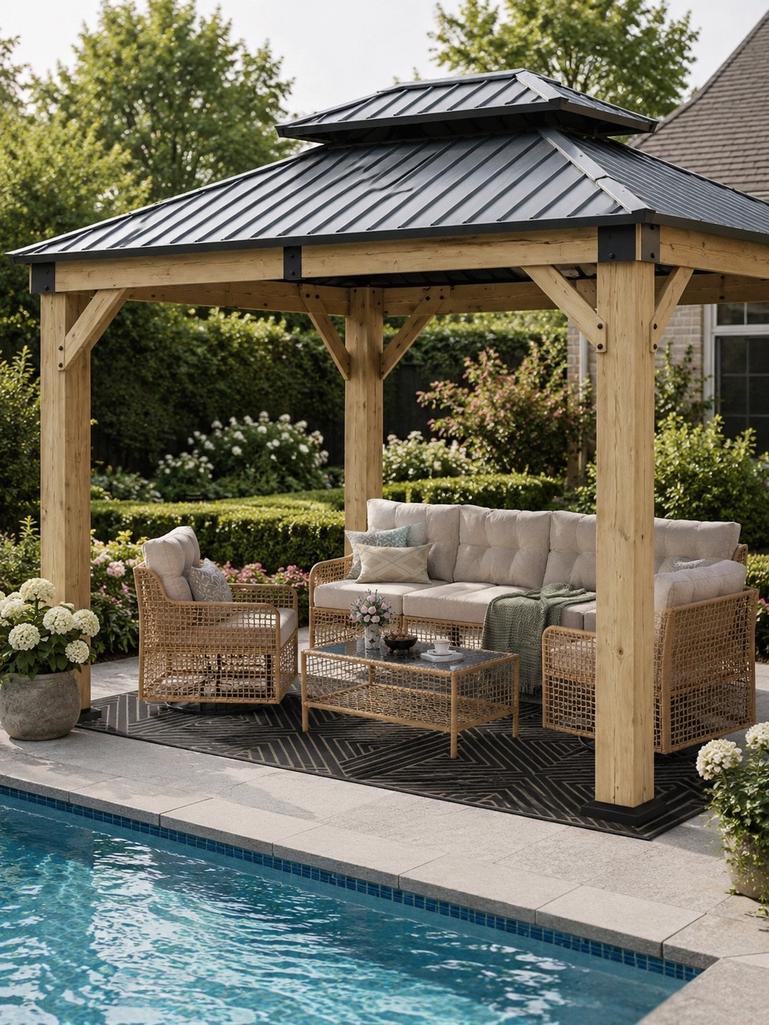 Luxury Poolside Patio Set with Swivel Chairs on Major Clearance at Walmart

Follow @farmtotablecreations on Instagram for more outdoor finds and styling inspiration 🤍

This beautiful 4-piece patio set with swivel chairs is currently marked down with savings close to $900 at Walmart 👏🏼 The woven detail, cozy neutral cushions, and timeless design make it such a gorgeous setup for summer lounging by the pool or patio. Love how elevated and high-end this set looks without the luxury price tag.

#patiofurniture #outdoorliving #swivelchairs #patioset #walmartfinds

patio furniture | outdoor patio | swivel chairs | poolside patio | wicker patio set | neutral outdoor decor | backyard inspiration | patio makeover | outdoor seating | patio set sale | Walmart patio finds | luxury outdoor look | woven patio furniture | summer patio ideas | outdoor conversation set | cozy backyard | patio styling | pool patio ideas | neutral patio decor | affordable outdoor furniture | modern patio | backyard refresh | outdoor entertaining | patio inspiration | Walmart clearance

#LTKSeasonal #LTKHome #LTKSaleAlert