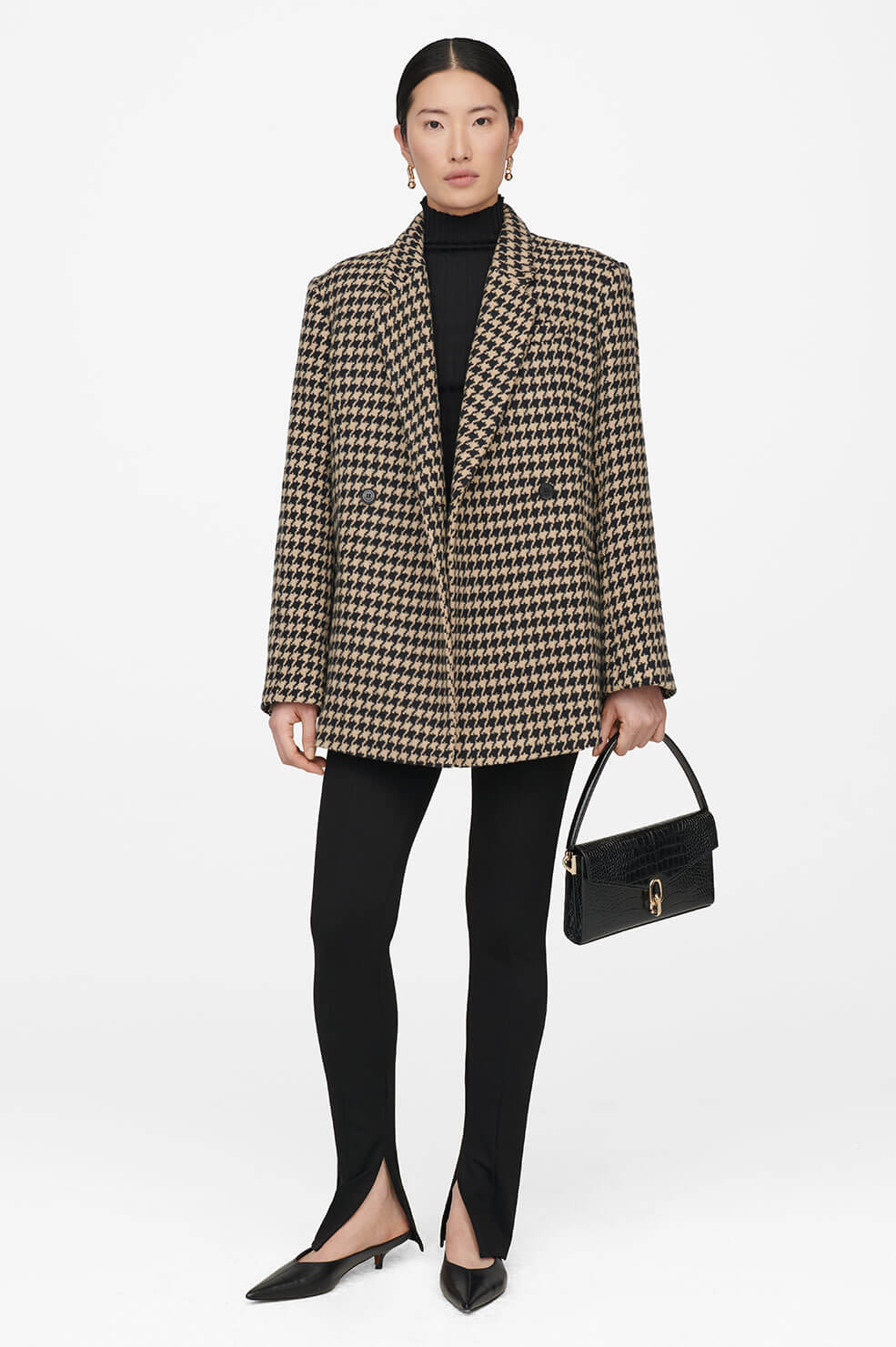 Kaia Blazer - Houndstooth | Anine Bing