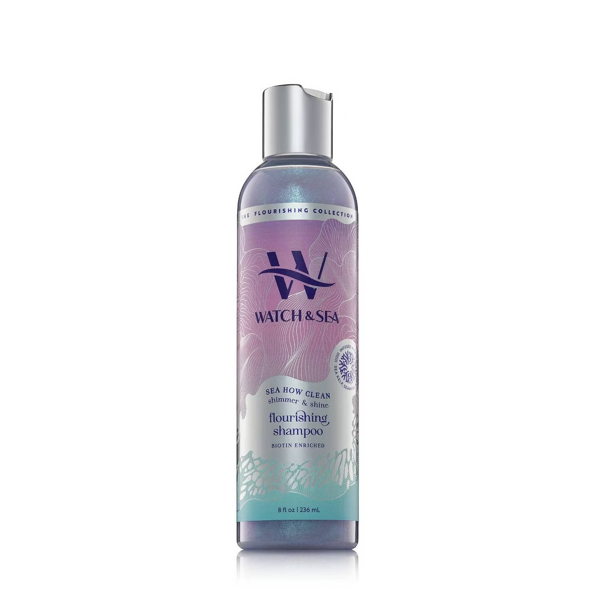 Watch & Sea How Clean Shimmer & Shine Flourishing Shampoo - 8 fl oz | Target