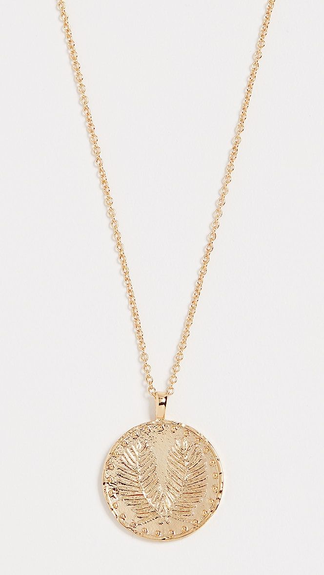 Palm Coin Necklace | Shopbop