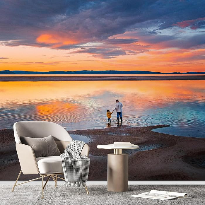 SIGNFORD Custom Wall Mural Prints with Your Photos Removable Wallpaper Personalized Wall Decorrat... | Amazon (US)
