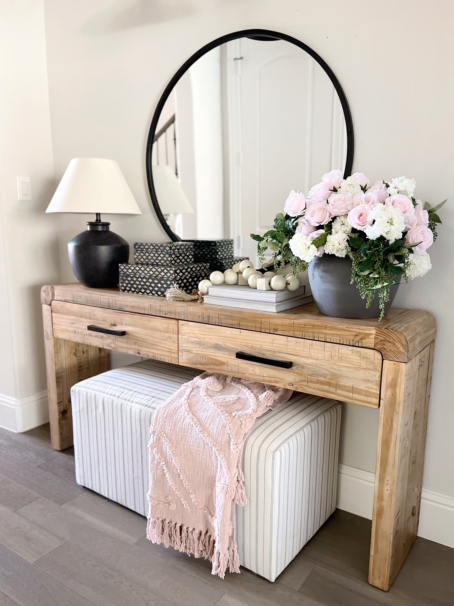 Curved Side Table With Drawer curated on LTK