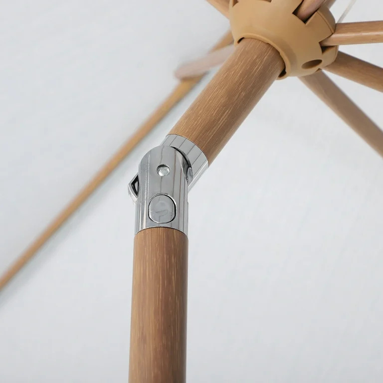 My Texas House 9ft Round Market Patio Umbrella, Blue | Walmart (US)