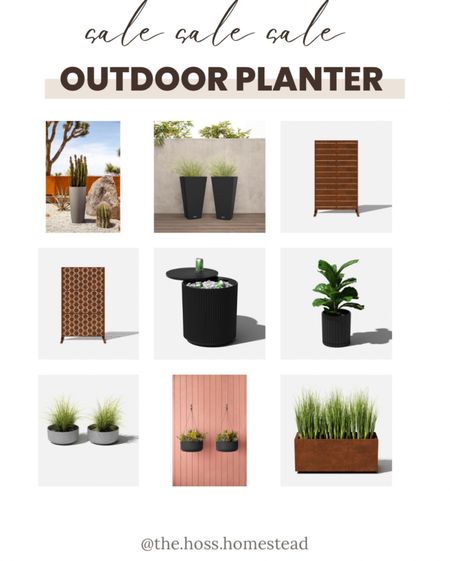 Smoking deal on outdoor planters by a very good brand 

#LTKSaleAlert #LTKHome