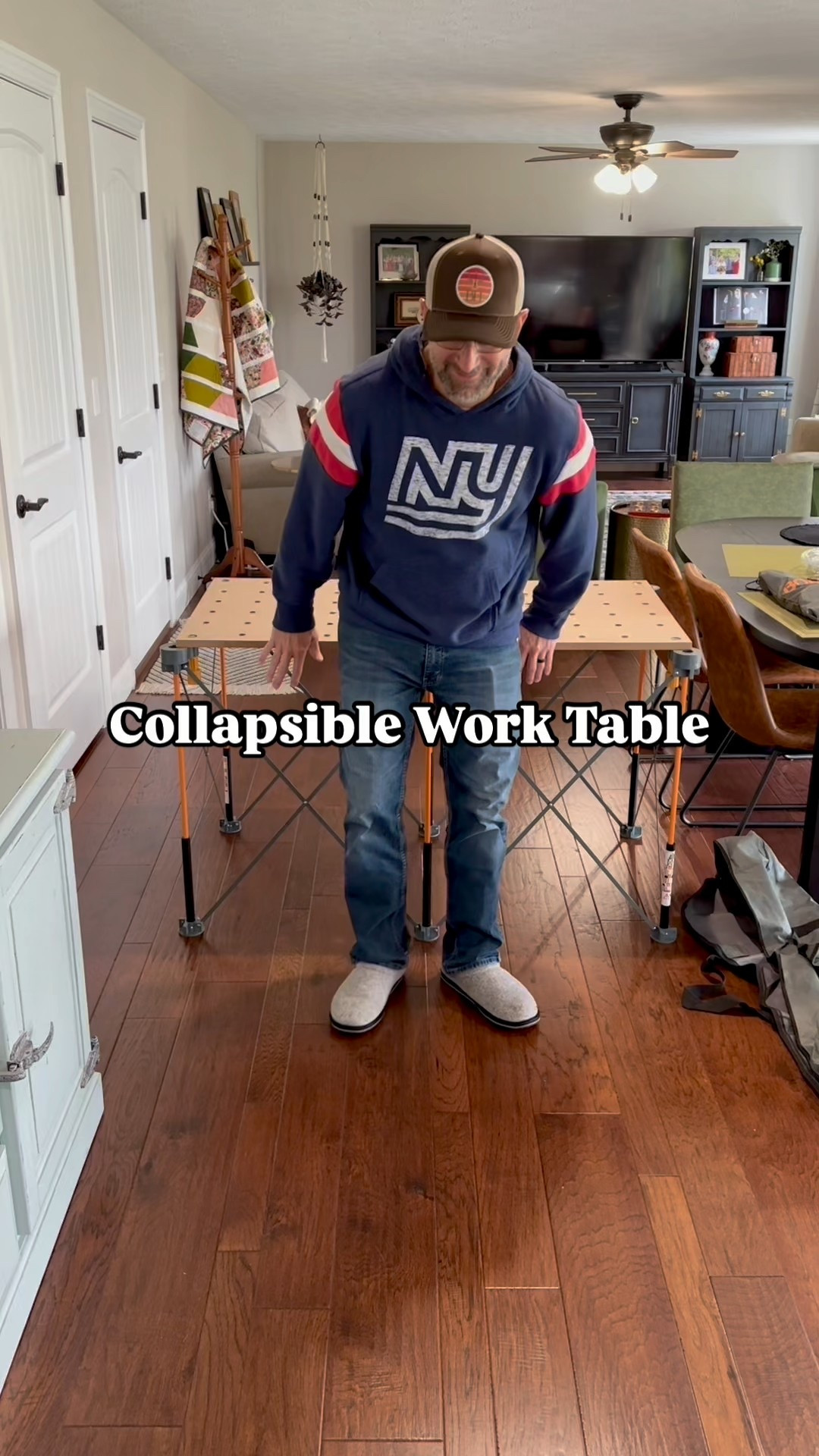 This collapsible work table is a game changer for home projects! It holds over 1,000 pounds!! And this collapsible ladder is super sturdy & stores easily! 

#LTKFindsUnder100 #LTKFindsUnder50 #LTKHome