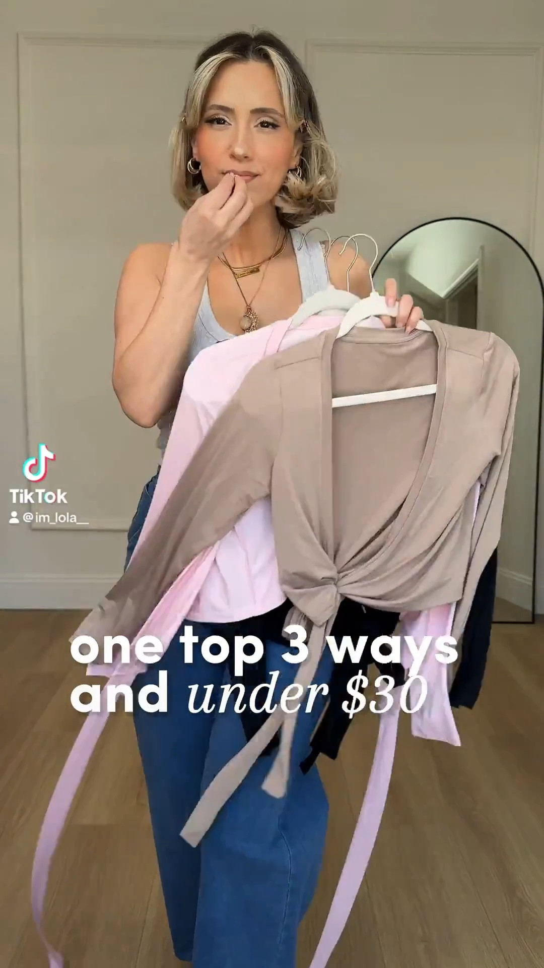 1 top, so many ways 🙌🏼  under $30 👏🏼

Wearing top in SMALL 
jeans size 4 
Everything in XS. If that’s not available, then I’m wearing small 


#LTKootd #LTKSpringSale #LTKU