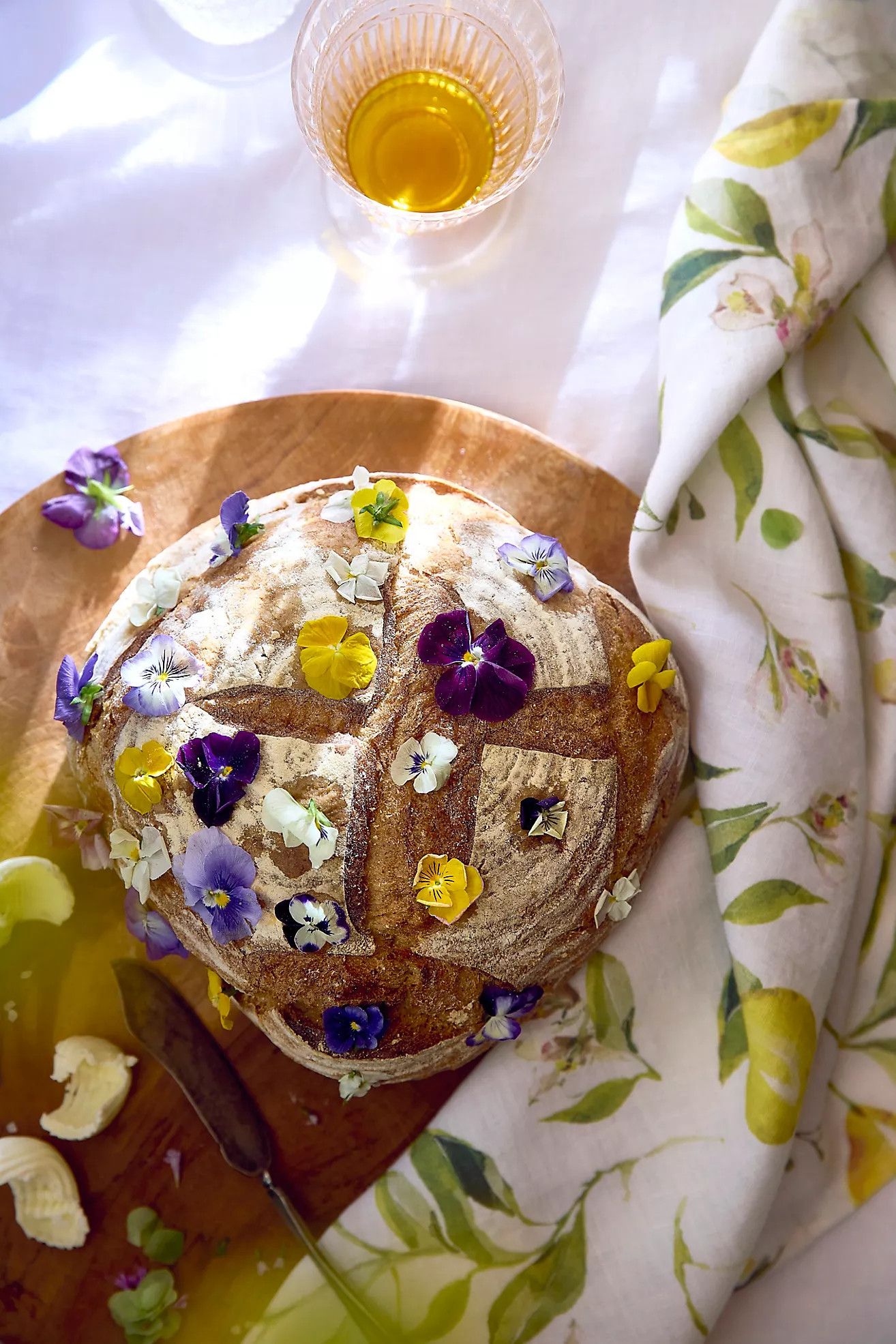 Lemons Linen Dish Towel