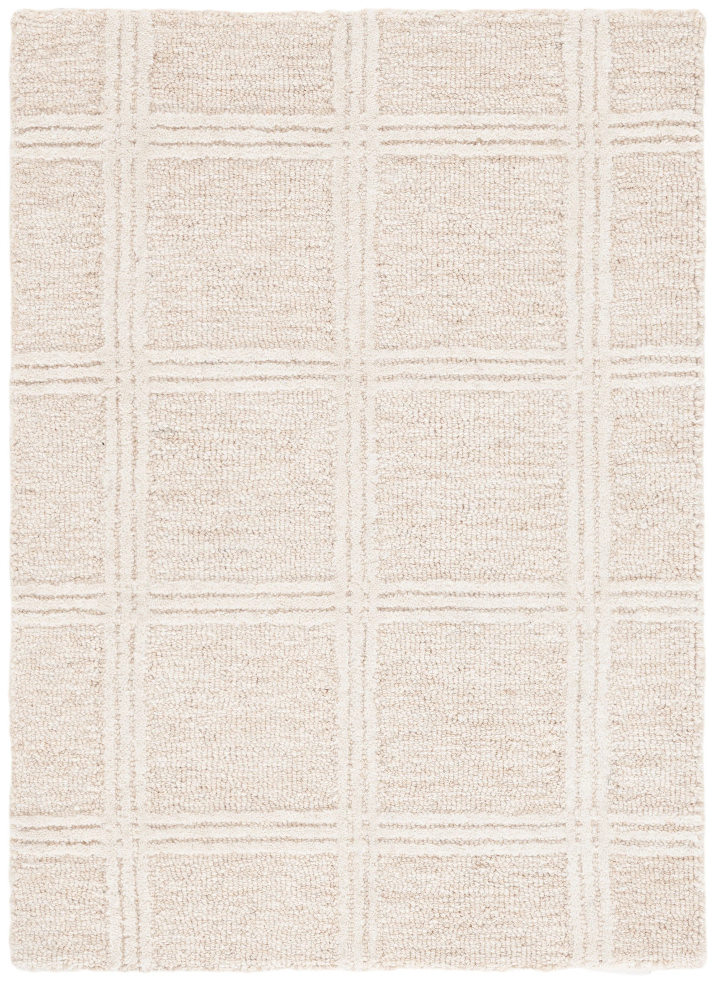 Karnak Hand Tufted Wool & Cotton Plaid Rug | Wayfair North America