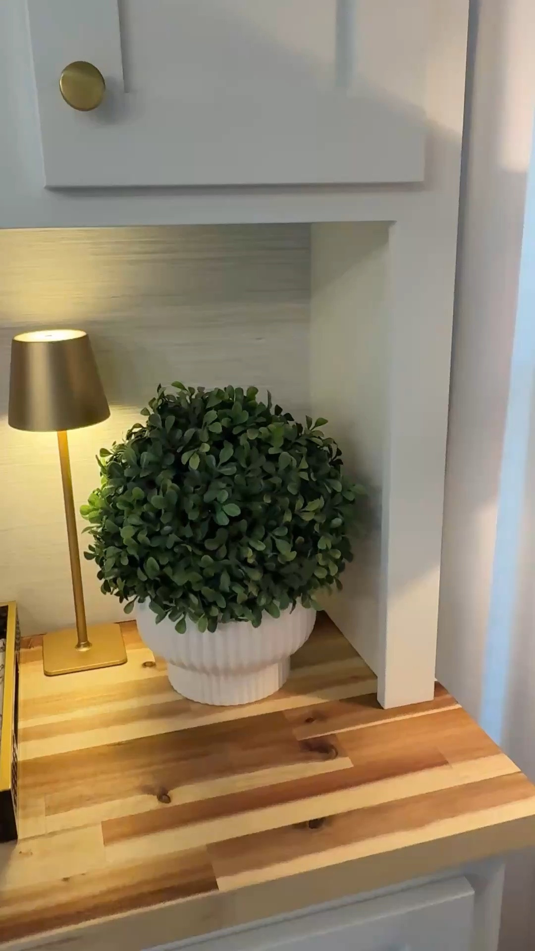 This peel and stick wallpaper is so easy to use and is the perfect neutral backsplash!  

#LTKHome #LTKvlog