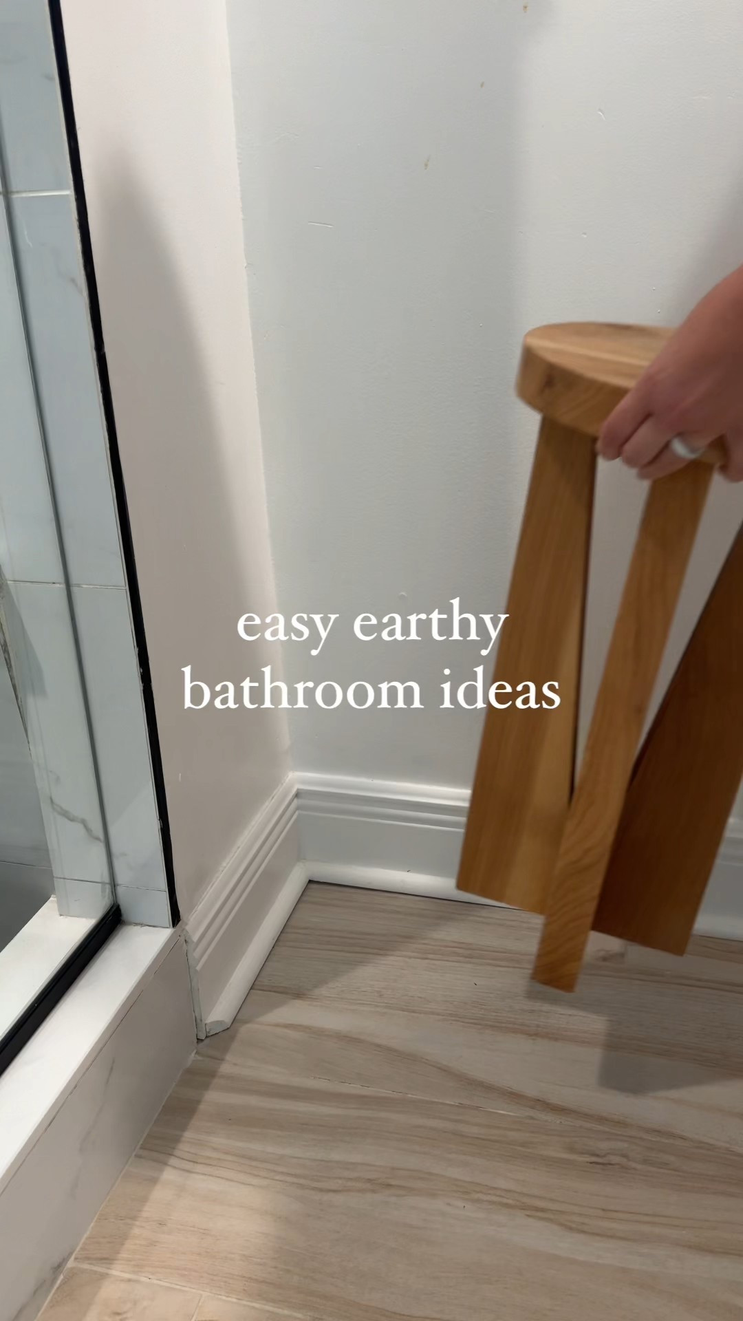 Easy earthy bathroom ideas to make your white bathroom warm!

#LTKHome #LTKSaleAlert #LTKFindsUnder100