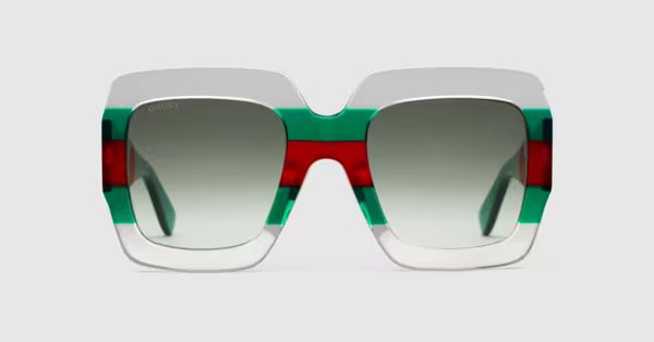 Gucci Square-frame acetate sunglasses | Gucci (US)