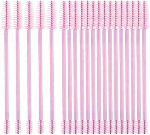 20pc Dual Sided Spoolies Set - Pink Brow Brush & Eyelash Spoolies for Versatile Grooming Eyelash ... | Amazon (US)