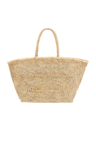 florabella Vallejo Tote in Natural & Silver from Revolve.com | Revolve Clothing (Global)