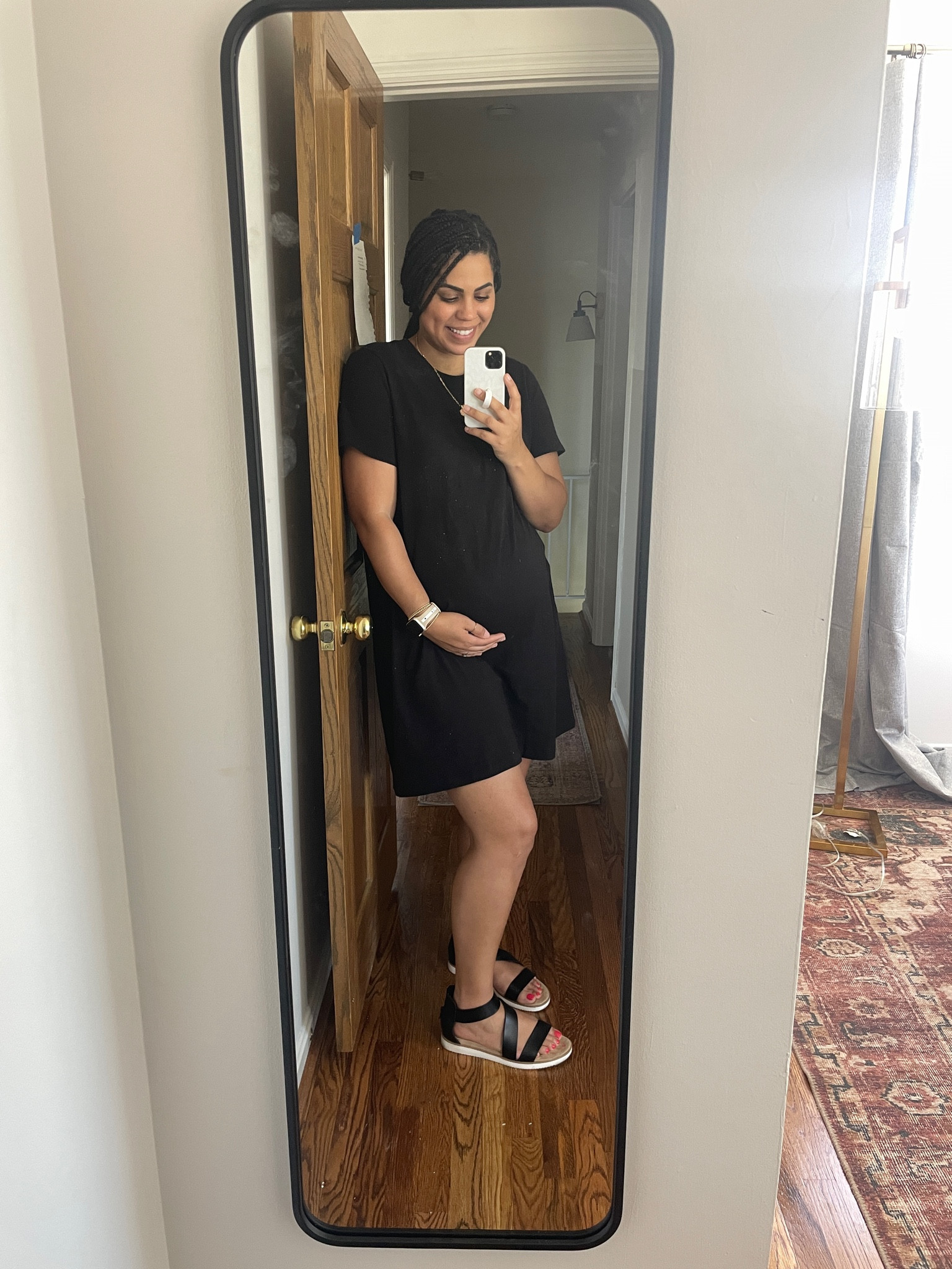 Walmart bump friendly tshirt dress! Wearing a XL.

#LTKfamily #LTKcurves #LTKbump